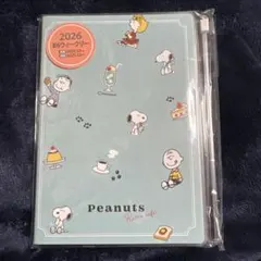 2026年 B6ウィークリー スケジュール帳 Peanuts