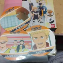 ハイキュー!!コースターコレクション　烏野高校　日向翔陽　月島