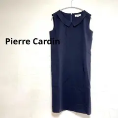 ピエールカルダン　Pierre Cardin ノースリーブワンピース　ネイビーMのサムネイル