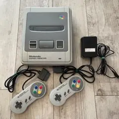 スーパーファミコン 本体 コントローラー2個 AVケーブルなし