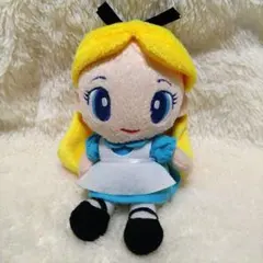 ディズニー 不思議の国のアリス ぬいぐるみマスコット ストラップ付き