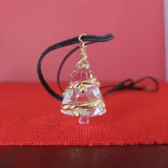 スワロフスキー クリスマスツリー ネックレスのサムネイル