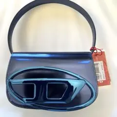 DIESEL 1drレザーショルダーバッグ