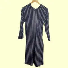 アーバンリサーチドアーズ シャツワンピース one 紺色 ストライプ H366