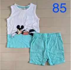 【新品】85cm H&M ミッキー♡セットアップ(トップス&パンツ) ディズニー