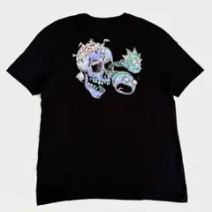 Rick and Morty H &MプリントTシャツ ブラック M