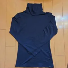 UNIQLO極暖　ネイビー タートルネック　レディースXS