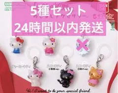 ハローキティ　めじるしアクセサリー　5種セット