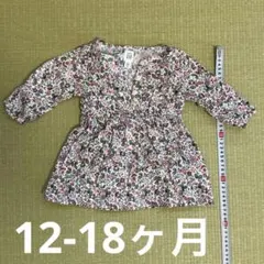 baby GAP 花柄ワンピース 12-18ヶ月