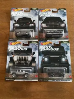 ホットウィール ワイスピ 4台セット