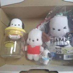 サンリオ　ポチャッコセット　マスコット　キャンディボトル