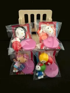 ハローキティー　コラボ　チョコエッグ　【バラエティ4種セット】