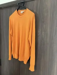 HERMES エルメス　ニット　セーター　Ｌ　　オレンジ系のサムネイル