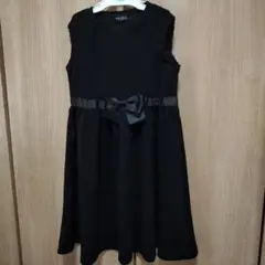 女児　フォーマル　黒ワンピース　140センチ