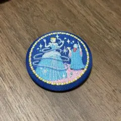 ディズニー 刺繍缶バッチ2 シンデレラ