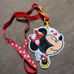ミニーマウス　チケットホルダー