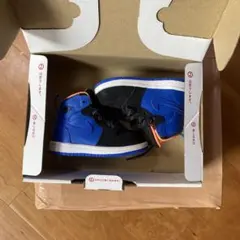 Nike ハイカットスニーカー ブラック/ブルー/オレンジ