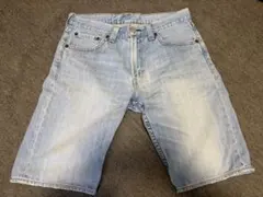 Levi's ライトブルー デニムショートパンツ