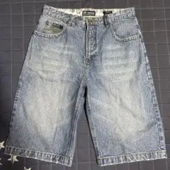 LRGデニム ハーフパンツ バギーショーツ グリーン キャップ セットのサムネイル
