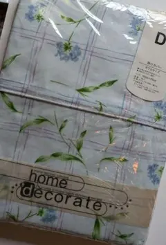 【掛け布団カバー】home decorate 花柄チェック180cm×200cm