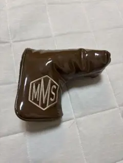MUTA ブラウン パターヘッドカバー エナメル