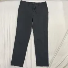 GU メンズ スラックス ブラック L