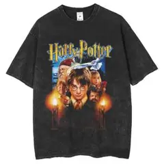 Harry Potter ハリーポッター ヴィンテージ加工 Ｔシャツ M