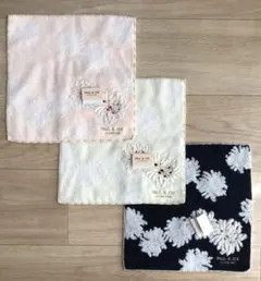 PAUL&JOE タオルハンカチ　３枚セット