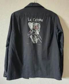 新品未使用　ギャングスタービル　CARMEN　開襟シャツ　M　BLACK 2025年最新】ギャングスタービル シャツ gangstervilleの人気アイテム