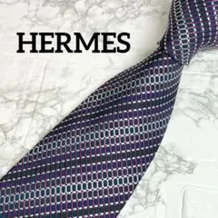 エルメス HERMES ネクタイ ニットタイ 4カラー H柄 ソリッド ビジネス