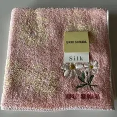 新品 JUNKO SHIMADA ジュンコシマダ シルク ハンカチ 花柄 刺繍のサムネイル