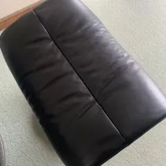 EKORNES ストレスレス　黒 レザー オットマン