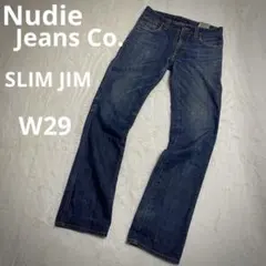 Nudie Jeans【極上色落ち】スリムジム W29 絶妙フレア イタリア製