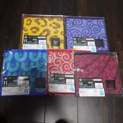 一番くじ　ワンピース　ジャガードタオル　5種