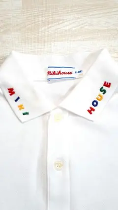 美品　ミキハウス　半袖ポロシャツ