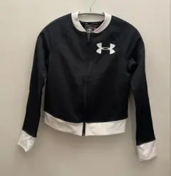 Under Armour トレーニングジャケット 140 黒/白