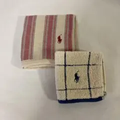 Ralph Lauren ハンドタオルの2点セット