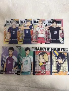 ハイキュー　クリアカード　セット