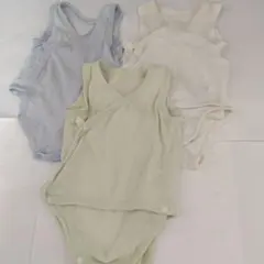 【ユニクロ】メッシュ肌着 3色セット 60サイズ