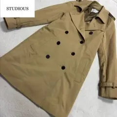 STUDIOUS ステュディオス　レディース　トレンチコート　Sサイズのサムネイル