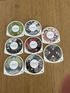 PSP UMDゲームディスク 7枚セット　動作確認済み