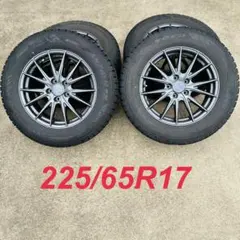 バリ溝】 スタッドレス 225/65R17アルミホイール 4本セット ① - メルカリ