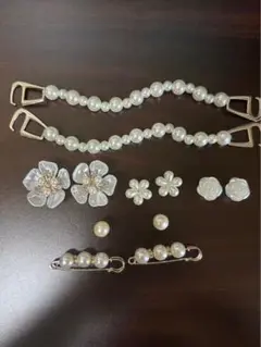 パールの上品なジビッツ　ハンドメイド