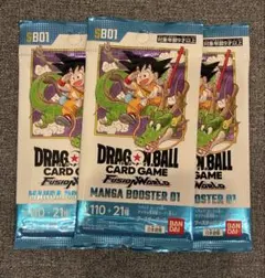 2026年最新】セット：SB01 MANGA BOOSTER 01 ドラゴンボールカード_