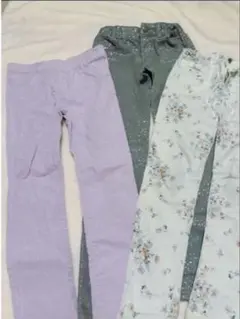 【GAP・H&M】140cm相当 ストレッチパンツ 3枚セッのサムネイル
