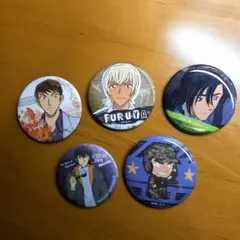 警察学校組 缶バッジ5個セット (降谷零・諸伏景光・萩原研二・松田陣平・伊達航)