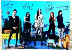 Red Velvet レドベル 直筆 サイン 当選品 레드벨벳 アイリーン 韓国