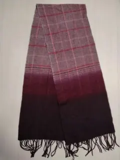 COMME CA ISM(コムサイズム) ワインレッド マフラー