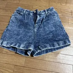 デニムショートパンツ L