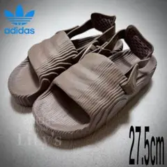 【新品未使用】adidasサンダル　27.5cm　茶色　IE5648　スポサン
